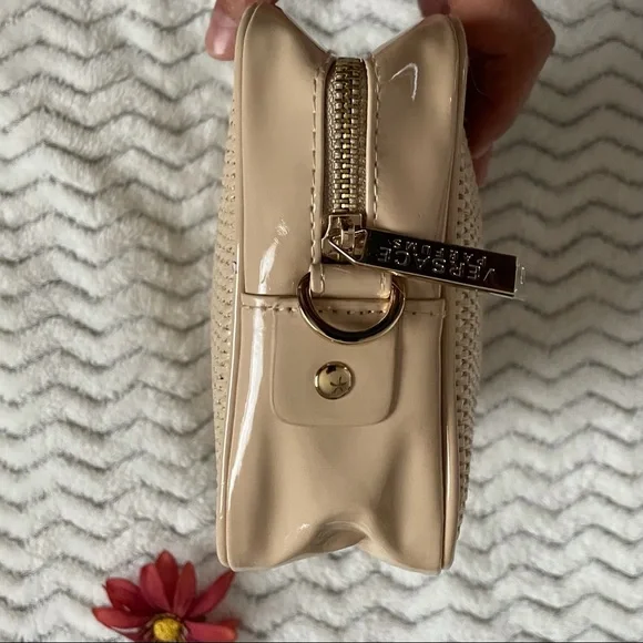VERSACE Parfums Beige Makeup Cosmetics Bag - Picture 11 of 14